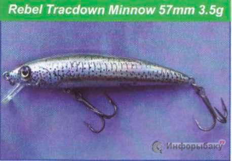 Rebel Tracdown Minnow 57mm 3.5g 