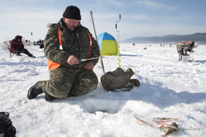 Зимняя рыбалка: Байкал