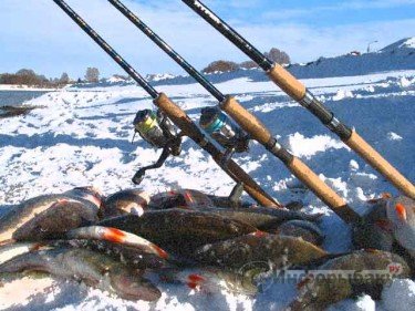 Зимняя рыбалка на спиннинг