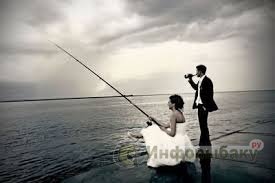 Свадьба в рыбацком стиле